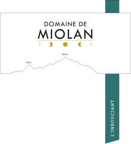 Étiquette insouciant.png, Domaine de Miolan AOC Genève