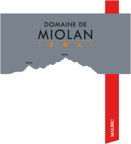 Étiquette malbec-(1).png, Domaine de Miolan AOC Genève